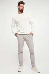 Spodnie męskie chinosy Steen-W JOOP! JEANS. Spodnie materiałowe męskie Joop! Jeans, bez wzorów, z jeansu. W wyprzedaży za 554.25 zł.