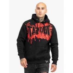 Bluza z kapturem o regularnym kroju Tapout Pacomila. Czarne bluzy z kapturem męskie TAPOUT, m, z bawełny. Za 263.50 zł.