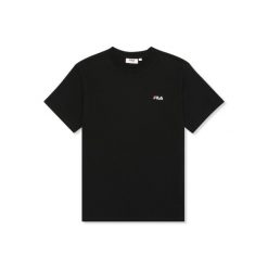 Koszulka damska Fila Lignano. Czarne t-shirty damskie Fila, l, bez wzorów, bez kołnierzyka. Za 82.00 zł.