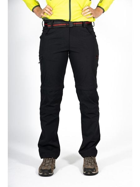 Maul Sport Spodnie funkcyjne 3w1 Zipp-Off "Feldberg II" w kolorze czarnym rozmiar: 36. Czarne spodnie dresowe damskie Maul Sport, z materiału, outdoorowe. Za 252.99 zł.