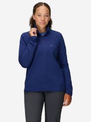 Marmot Bluza polarowa "Leconte" w kolorze granatowym rozmiar: S. Niebieskie bluzy bez kaptura damskie Marmot, s, z materiału. Za 196.45 zł.