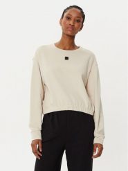 Armani Exchange Bluza XW000086 AF10172 U1095 Beżowy Regular Fit. Brązowe bluzy bez kaptura damskie Armani Exchange, s, z bawełny. Za 279.99 zł.