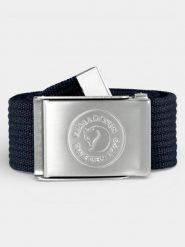 Pasek Fjall Raven Pasek Z Logo 1960 Dorośli. Niebieskie paski męskie Fjällräven, bez wzorów, z materiału. Za 169.00 zł.