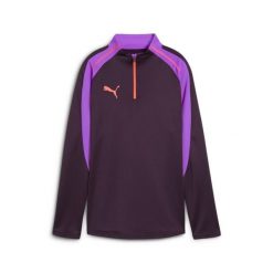 Damska bluza piłkarska z zamkiem 1/4 individualBLAZE PUMA Midnight Plum Purple. Fioletowe bluzy bez kaptura damskie Puma. W wyprzedaży za 146.85 zł.