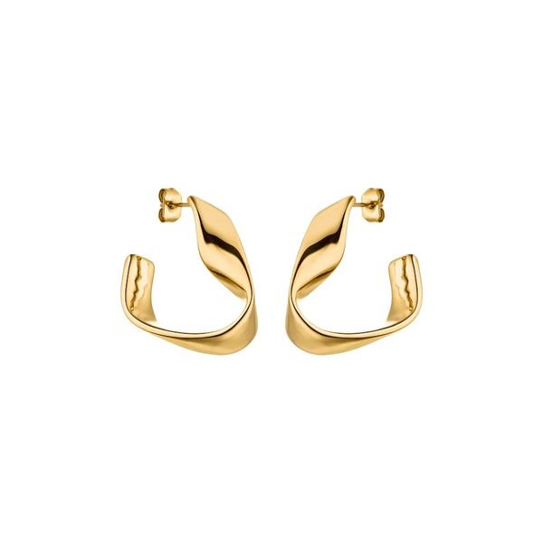 Purelei Purelei Kolczyki River 1 ct Damski. Czerwone kolczyki damskie Purelei, pozłacane. Za 130.69 zł.