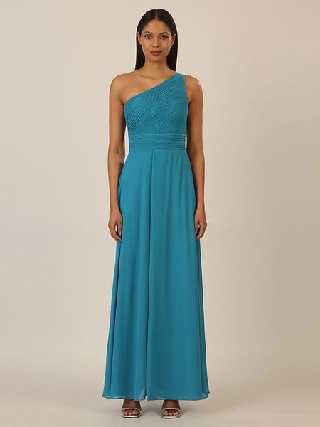 APART Sukienka w kolorze niebieskim rozmiar: 46. Niebieskie sukienki damskie Apart, bez wzorów, bez kołnierzyka, bez ramiączek, maxi. Za 206.91 zł.