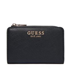 Portfel Guess. Czarne portfele damskie Guess, z aplikacjami. Za 219.99 zł.