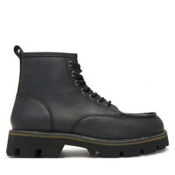 Kozaki Blauer. Czarne buty zimowe męskie Blauer, bez zapięcia. Za 539.99 zł.