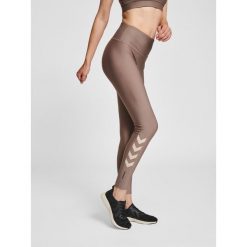Damskie wysokie legginsy Hummel TE Tola. Szare legginsy damskie HUMMEL, l, bez wzorów, z dżerseju. Za 246.00 zł.