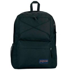 Plecak Jansport Flex Pack Black. Czarne plecaki damskie JanSport, bez wzorów, z materiału. Za 149.99 zł.