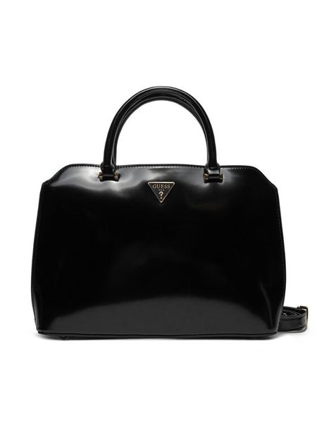 Guess Torebka HWNG94 96060 Czarny. Czarne torebki klasyczne damskie Guess, z aplikacjami, ze skóry, bez dodatków. Za 379.99 zł.