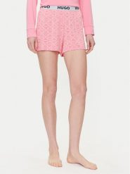 HUGO Szorty piżamowe Unite 50490704 Różowy Relaxed Fit. Czerwone piżamy damskie Hugo, l, bez wzorów, z wiskozy, bez ramiączek. Za 129.99 zł.