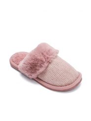 Confly Kapcie w kolorze jasnoróżowym rozmiar: 37. Różowe kapcie damskie Confly. Za 48.05 zł.