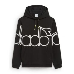 Bluza męska DIADORA HOODIE URBANITY. Czarne bluzy sportowe męskie Diadora, m, z poliesteru. Za 149.99 zł.