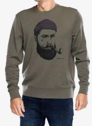 Bluza bez kaptura męska Super.natural Sn Sailor Crew. Zielone bluzy z kapturem męskie Super.natural, m, z elastanu. Za 449.89 zł.