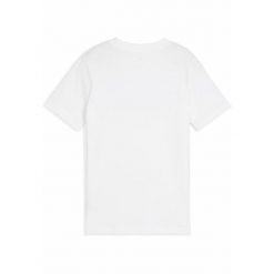 Młodzieżowa koszulka Essentials Camo PUMA White. Biała bluzki damskie Puma, l, bez wzorów, młodzieżowe, bez kołnierzyka, bez ramiączek. Za 89.00 zł.