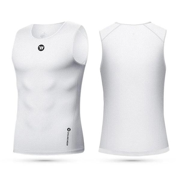 Koszulka rowerowa bez rękawów, szybkoschnąca. Białe t-shirty sportowe męskie WEST BIKING, l, z materiału, bez ramiączek, rowerowe. Za 79.60 zł.