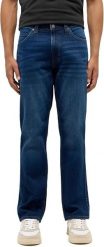 Męskie Spodnie Jeansowe Mustang Style Tramper Straight Denim Blue 1015877 5000 701. Niebieskie spodnie materiałowe męskie Mustang, bez wzorów, z denimu. Za 219.99 zł.