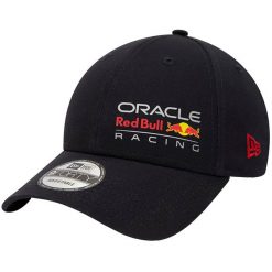 Czapka z daszkiem męska New Era Essential 9FORTY Red Bull Racing. Czarne czapki męskie New Era, bez wzorów, sportowe. Za 159.99 zł.