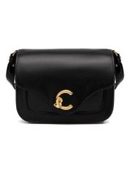 COCCINELLE Skórzana torebka w kolorze czarnym - 21 x 15 x 9 cm rozmiar: onesize. Czarne torebki klasyczne damskie Coccinelle, bez wzorów, z materiału, bez dodatków. Za 988.35 zł.