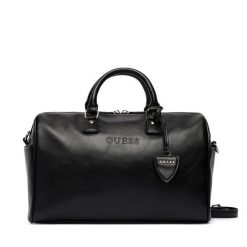 Torebka Guess. Czarne torebki klasyczne damskie Guess, z aplikacjami, bez dodatków. Za 434.99 zł.