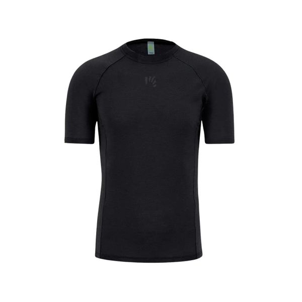 Koszulka termoaktywna Karpos Dinamico Merino 130. Czarne bielizna termoaktywna męska KARPOS, na zimę, l, ze skóry, bez ramiączek, trekkingowe. Za 411.50 zł.