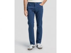 MESKIE SPODNIE LEE DAREN ACADEMY BLUE 112376370. Niebieskie spodnie materiałowe męskie Lee, bez wzorów, z jeansu. Za 219.99 zł.