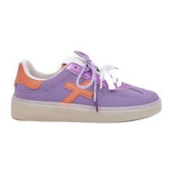 Niskie Buty Sportowe Damskie Fioletowe. Fioletowe buty sportowe na co dzień damskie bez wzorów. Za 139.80 zł.