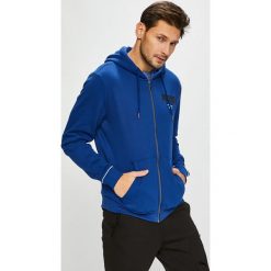 Puma - Bluza. Niebieskie bluzy z kapturem męskie Puma, l, z bawełny. W wyprzedaży za 239.90 zł.