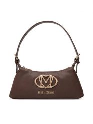 LOVE MOSCHINO Torebka JC4212PP0PKB0313 Brązowy ciemny. Brązowe torebki klasyczne damskie Love Moschino, bez wzorów, ze skóry, bez dodatków. Za 729.99 zł.