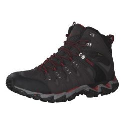 Buty turystyczne męskie Meindl Respond Mid II Gore-Tex. Szare buty trekkingowe męskie MEINDL, na zimę, z gore-texu, bez zapięcia, do biegania, gore-tex. Za 999.90 zł.
