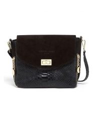 Christian Laurier Skórzana torebka "Acil" w kolorze czarnym - 23 x 18,5 x 8 cm rozmiar: onesize. Czarne torebki klasyczne damskie Christian Laurier, bez wzorów, z materiału, bez dodatków. Za 195.99 zł.