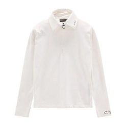 Bluza z pół zamkiem błyskawicznym CMP. Białe bluzy bez kaptura męskie CMP, m, ze skóry. Za 283.00 zł.