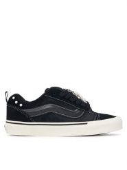 Vans Tenisówki Knu Skool VN000D6ZBLA1 Czarny. Czarne trampki i tenisówki damskie Vans, bez wzorów, ze skóry. Za 449.99 zł.