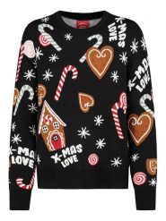 Sublevel Sweter w kolorze czarnym rozmiar: L. Czarne swetry klasyczne damskie Sublevel, l, bez kołnierzyka. Za 108.74 zł.