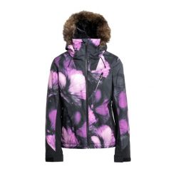 Kurtka snowboardowa damska ROXY Jet Ski Premium. Czarne kurtki damskie Roxy, m, bez wzorów, bez kaptura, narciarskie. Za 779.99 zł.