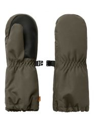 Lil Atelier Rękawiczki w kolorze khaki rozmiar: 5. Brązowe rękawiczki dziecięce Lil' Atelier, ze skóry, bez ramiączek. Za 96.14 zł.