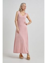 Josephine & Co Sukienka "Jeske" w kolorze jasnoróżowym rozmiar: L. Różowe sukienki damskie Josephine & Co, na co dzień, l, bez wzorów, z wełny, bez kołnierzyka, bez ramiączek, maxi, proste. Za 195.99 zł.