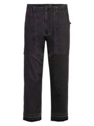 Herrlicher Dżinsy "Fatique" - Slim fit - w kolorze antracytowym rozmiar: W34. Szare jeansy damskie Herrlicher. Za 244.95 zł.