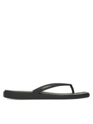 Crocs Japonki Miami Flip 211435 Czarny. Czarne klapki damskie Crocs, bez wzorów, z tworzywa sztucznego, bez obcasa. Za 159.99 zł.