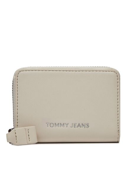 Tommy Jeans Portfel Tjw Ess Must Small Za AW0AW15833 Beżowy. Brązowe portfele damskie Tommy Jeans, bez wzorów, z jeansu. Za 139.99 zł.