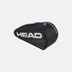 Torba na rakiety tenisowe Head Tour. Czarne torby męskie na ramię HEAD, bez wzorów, z materiału, na ramię. Za 323.00 zł.