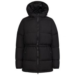 Trespass Pinchi - Damska kurtka przeciwdeszczowa w kolorze czarnym. Czarne kurtki damskie Trespass, na lato, bez wzorów, z puchu, bez kaptura. Za 435.99 zł.