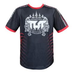 Koszulka Treningowa TUFF True Power Twin Tigers Yantra Black. Czarne szorty męskie TUFF, bez wzorów, z materiału, biznesowe. Za 119.00 zł.
