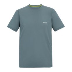 Męska Koszulka Fingal Stretch T-shirt. Niebieskie t-shirty męskie Regatta, m, bez wzorów, bez kołnierzyka. Za 94.99 zł.