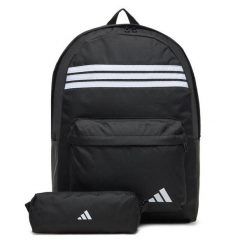 Plecak adidas. Czarne plecaki damskie Adidas, bez wzorów, sportowe. Za 129.99 zł.