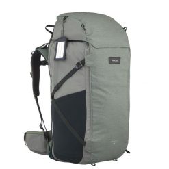 Plecak trekkingowy męski Forclaz Travel 900 70+6 litrów. Brązowe plecaki męskie FORCLAZ, bez wzorów, z tkaniny. Za 499.99 zł.