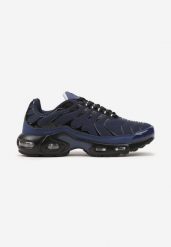 Niebiesko-Czarne Buty Sportowe Sneakersy Ozdobione Tłoczeniem Zalirae. Niebieskie buty sportowe na co dzień męskie Born2be, z dresówki, bez zapięcia. Za 129.99 zł.