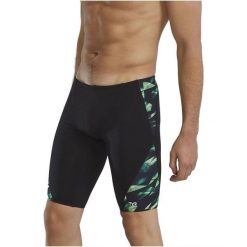 Spodenki treningowe do kolan TYR Triadic 310 - jammery. Zielone kąpielówki męskie TYR, m, bez wzorów, do pływania. Za 239.00 zł.