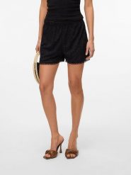 Vero Moda Szorty w kolorze czarnym rozmiar: XS. Czarne szorty damskie Vero Moda, bez wzorów. Za 43.99 zł.